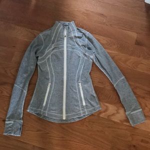 Lululemon houndstooth zip up